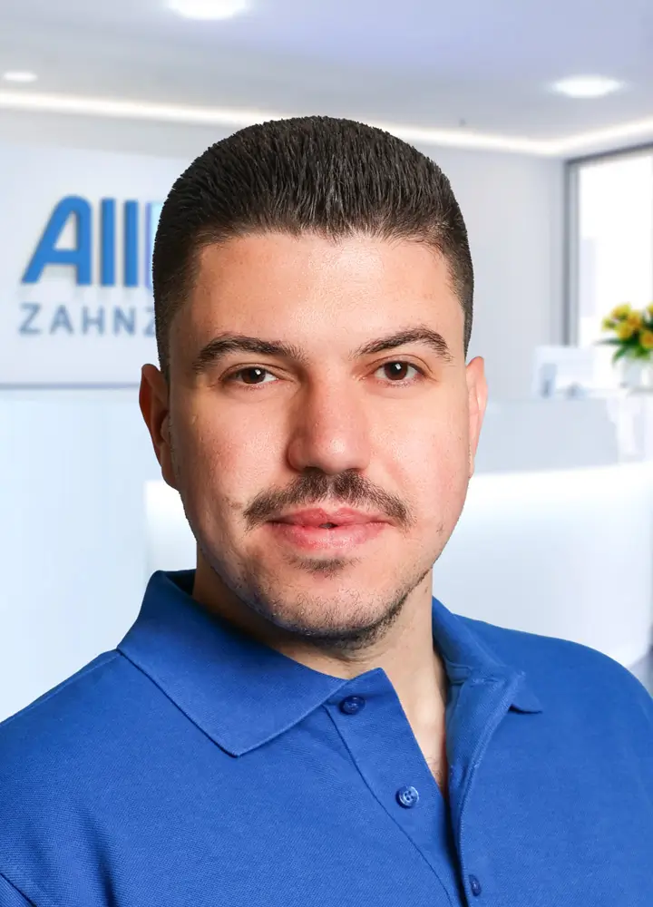 Portrait zahnmedizinische Prophylaxeassistenz Bashar Alkhayat (AllDent Essen)