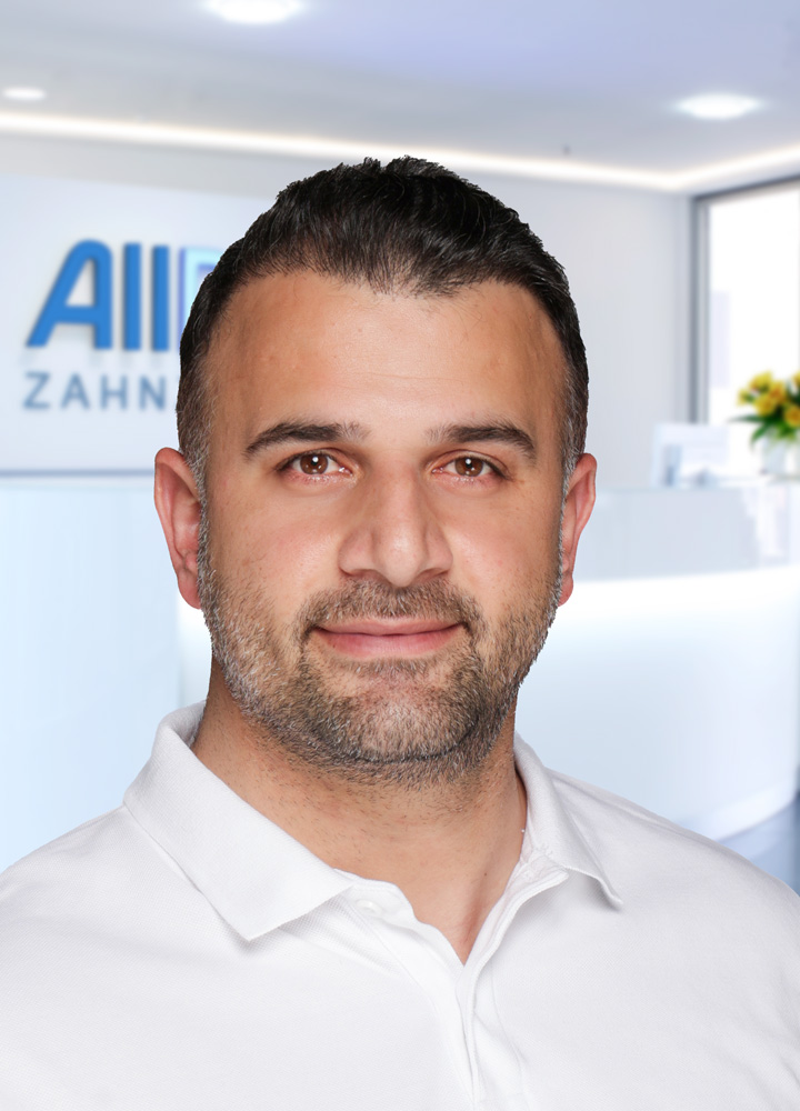 Portrait Zahnarzt A. Alahdab (AllDent Essen)