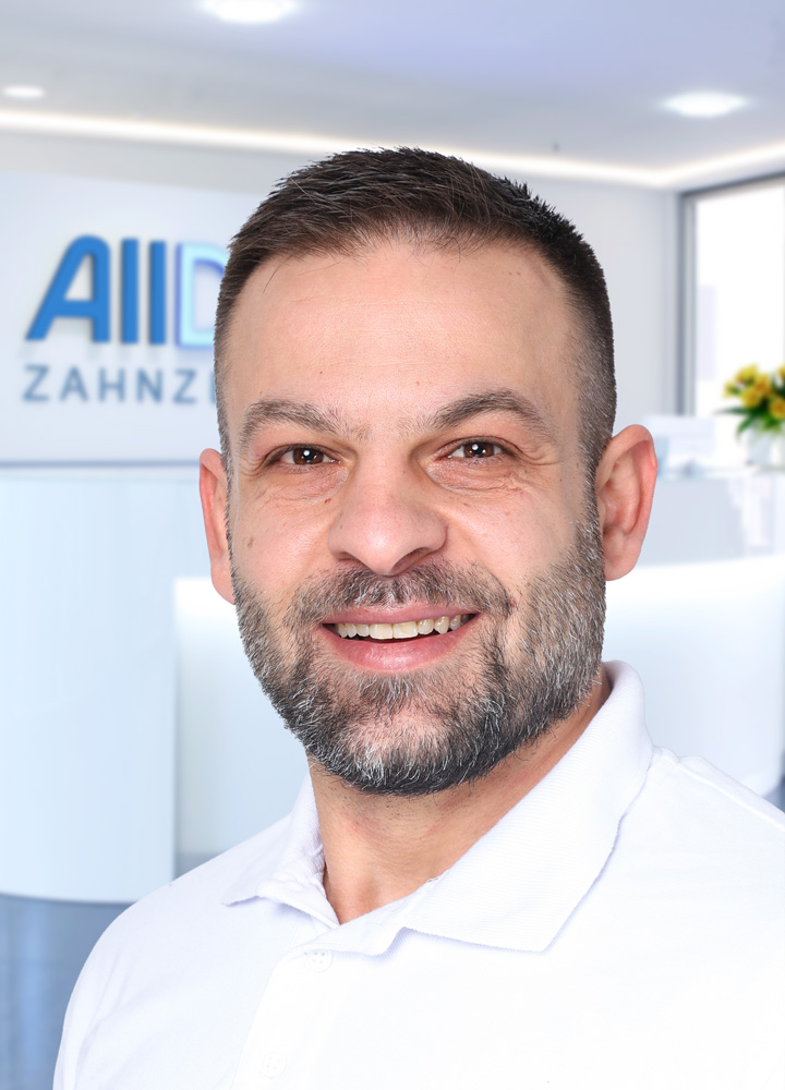 Portrait Zahnarzt Samer Almanjawik (AllDent Essen)