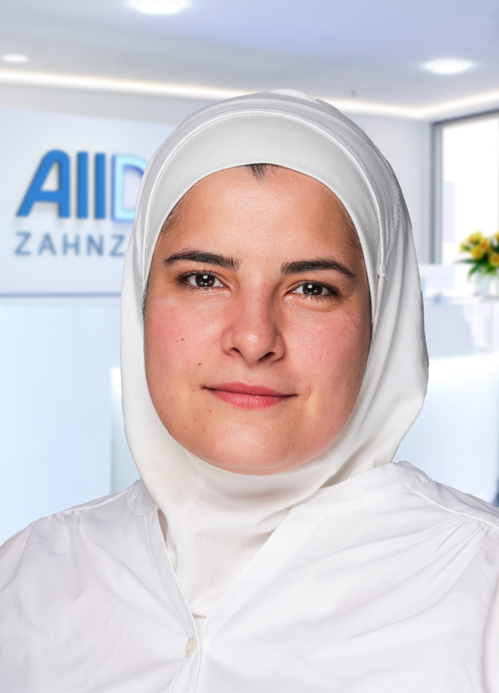 Portrait Zahnärztin Rahaf Dak Albab (AllDent Essen)